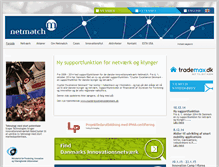 Tablet Screenshot of netmatch.nu